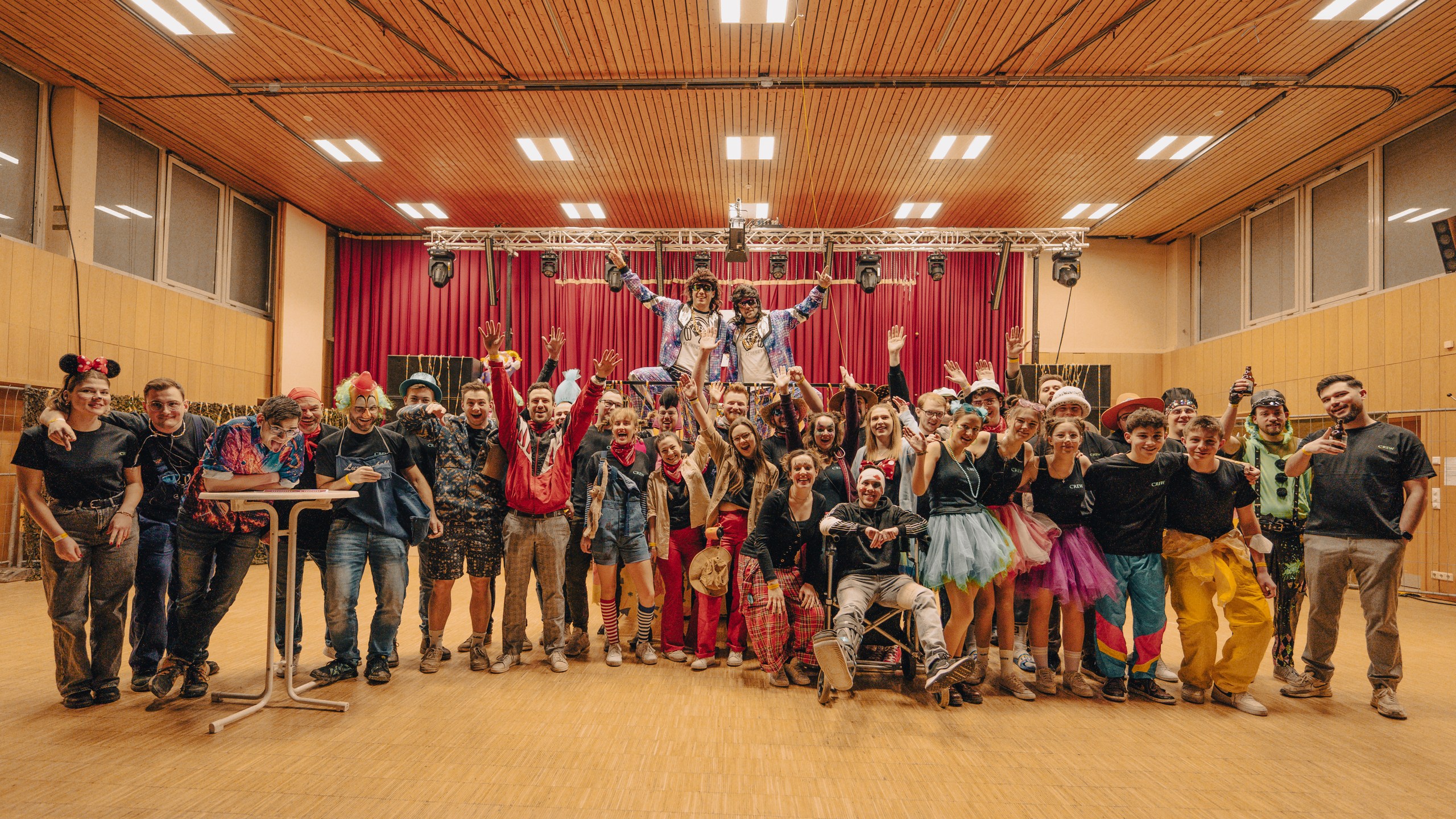 Das sind wir – Teamfoto Lumpenball